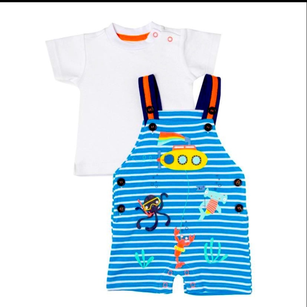 Baby boy 2 piece outfit brand new with tags sizes 3/6 and 6/12 months